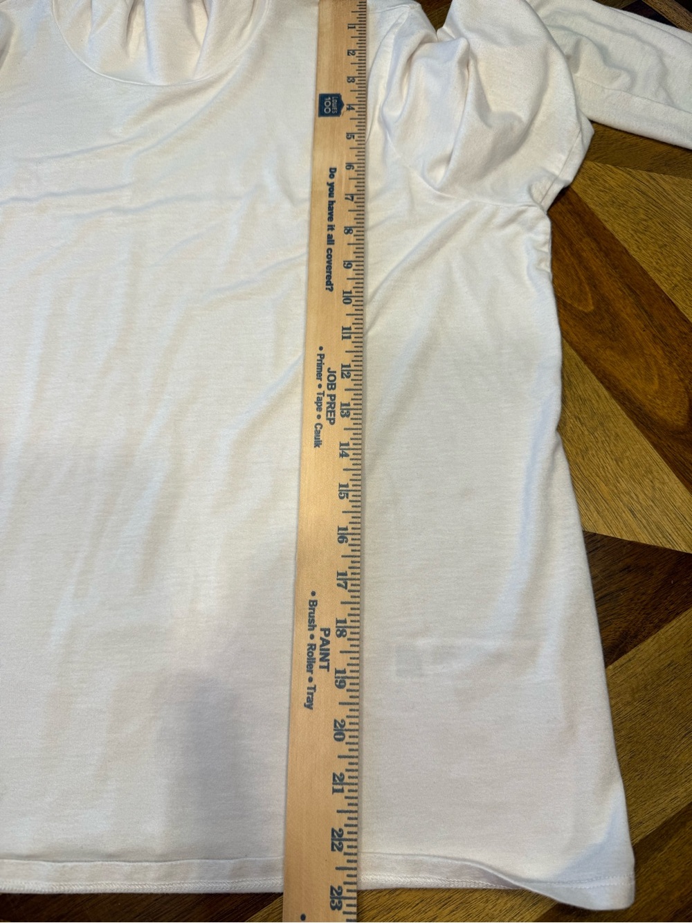 Eileen Fisher Light Pink Long Sleeve Turtleneck Tee - Picture 7 of 7